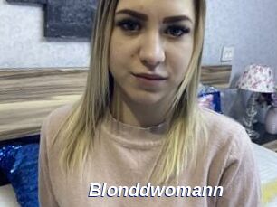 Blonddwomann