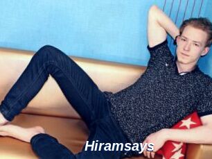 Hiramsays