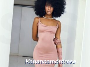 Kahannamontrese