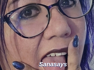 Sanasays