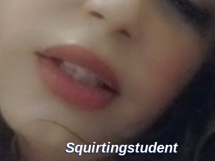 Squirtingstudent
